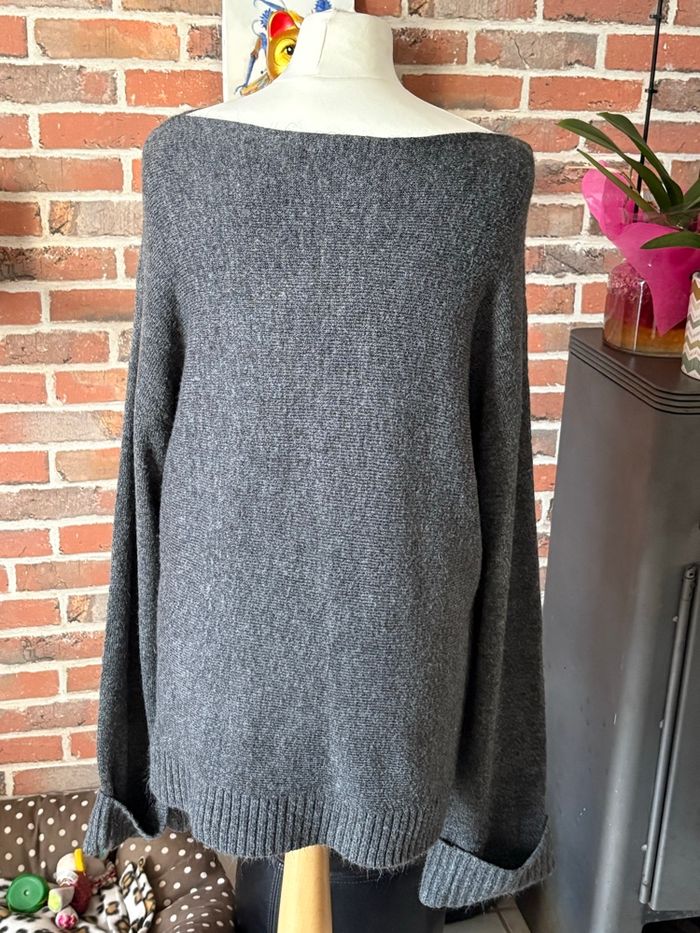Pull col bateau Kiabi taille 38 - photo numéro 3