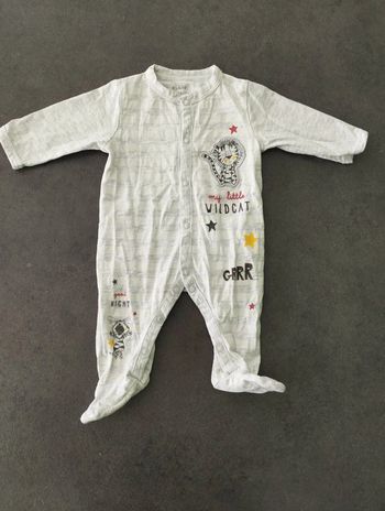 Pyjama coton tigre