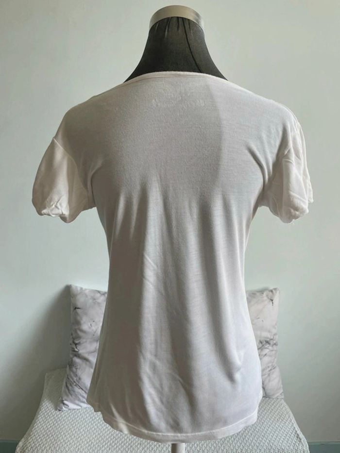 T-shirt blanc basic Pepe jeans. - photo numéro 2