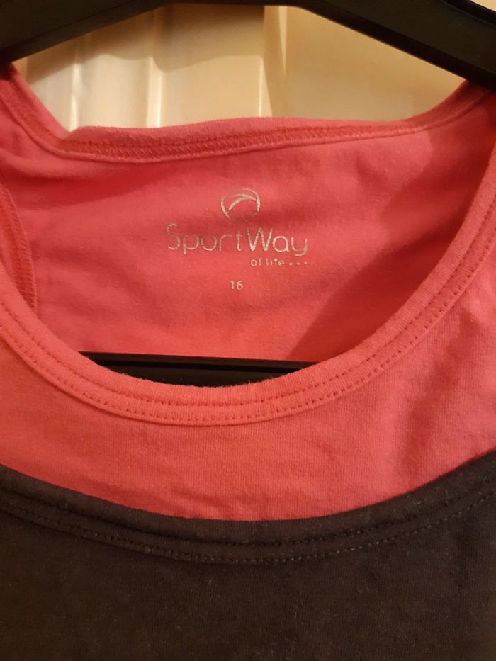 Tee-shirt de sport taille 16 ans - photo numéro 3