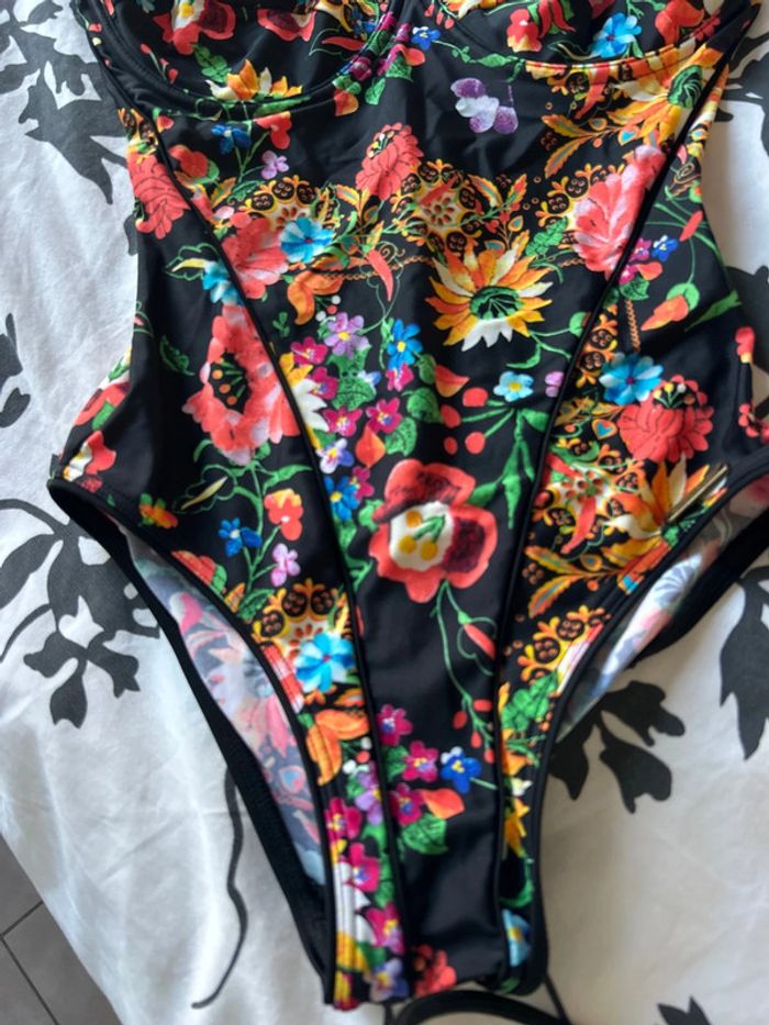 Maillot de bain 38 lagon bleu - photo numéro 2