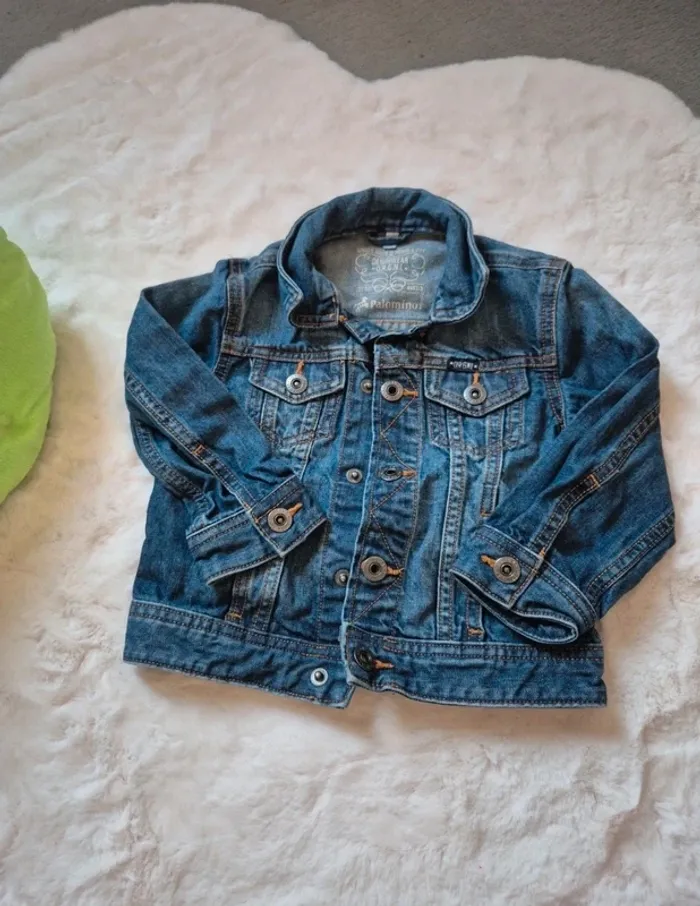 🩵 Veste en jeans 3 ans Palomino - photo numéro 3
