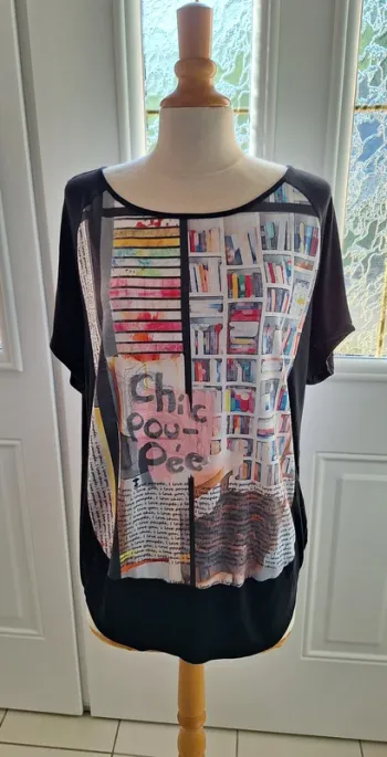Tunique stylée multicolore Poupée Chic