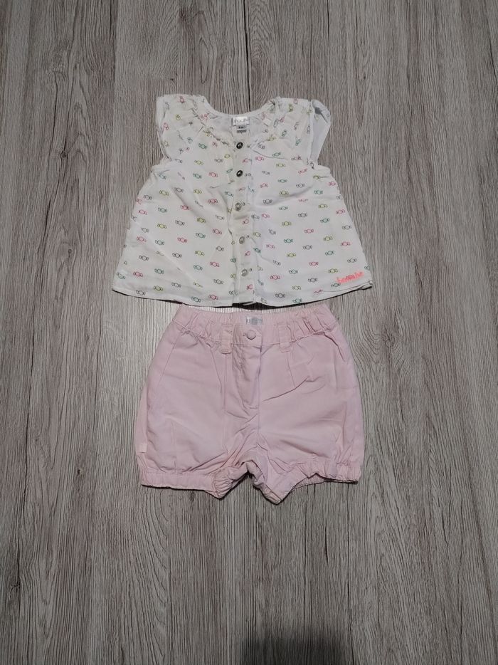 Ensemble 3 mois fille