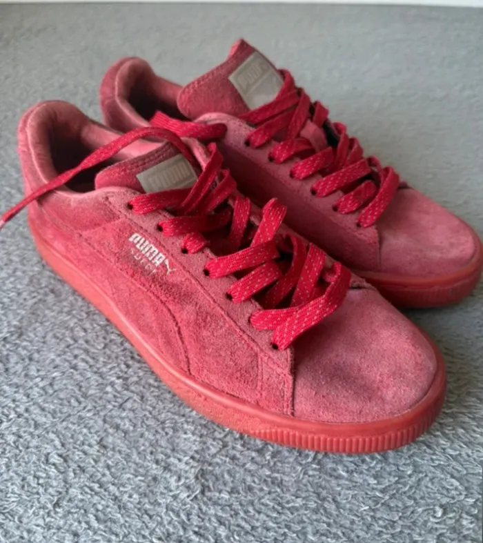 Puma Suede – Rouge vif (T36) - photo numéro 2