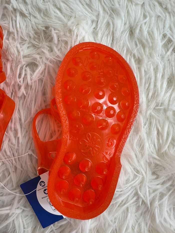 Paire de méduse orange taille 21 - photo numéro 3
