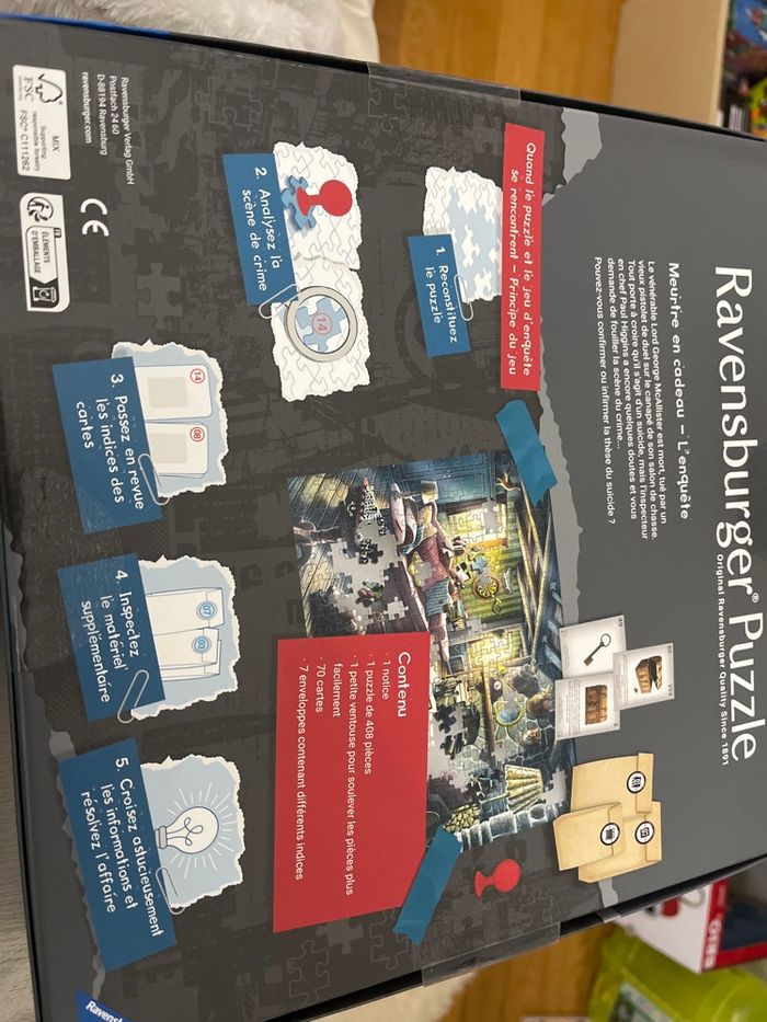 Mystery puzzle meurtre en cadeau - photo numéro 3