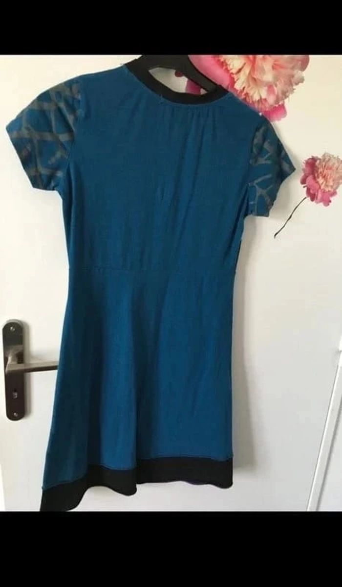 Robe manche courte à motifs - photo numéro 3