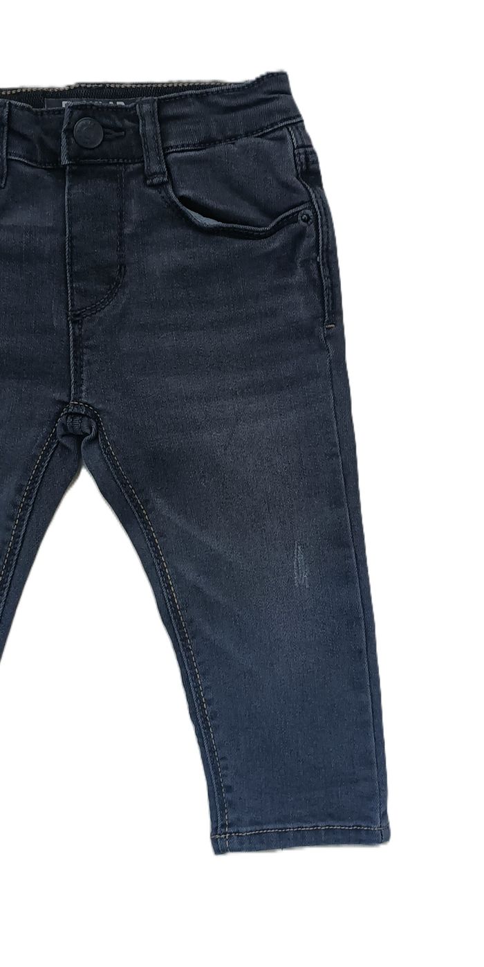 Jean gris anthracite multipoche. Effet griffe. Zara. Taille 9-12 mois. 80 cm - photo numéro 5