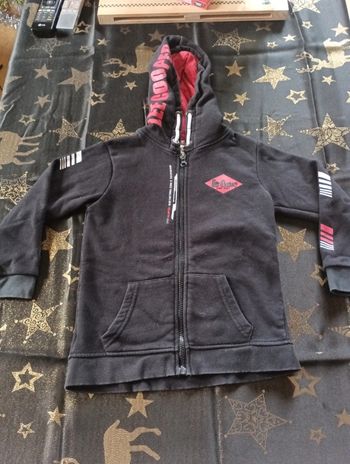 Gilet zippé Lee Cooper taille 6 ans