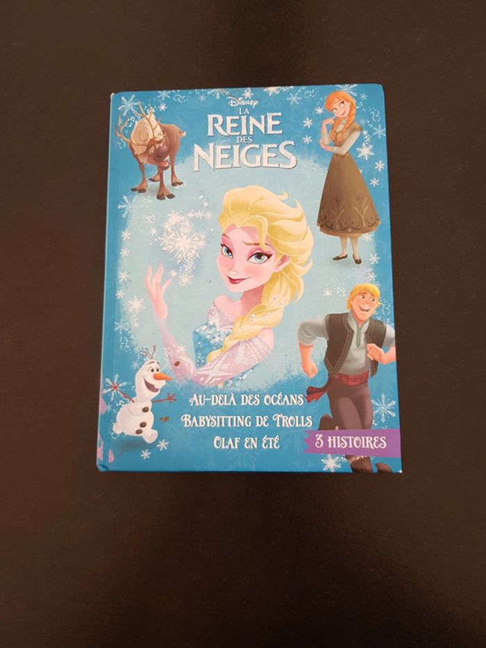 Recueil de 3 histoires de la Reine des neiges neuf