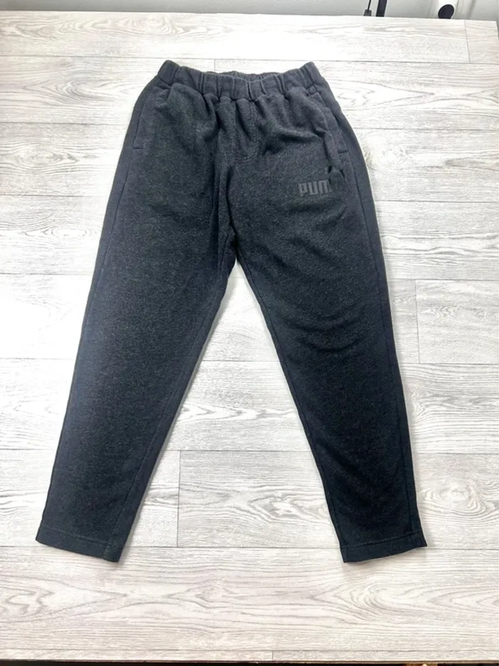 Jogging Puma homme noir gris foncé taille M confort sport training casual - photo numéro 3