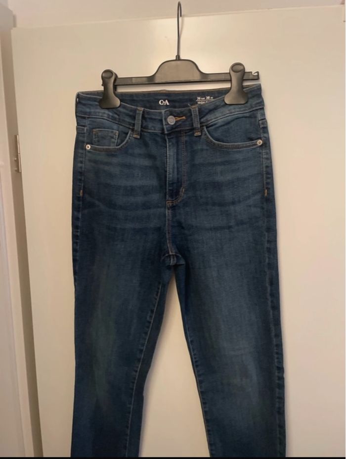 Jean slim taille haute - photo numéro 3