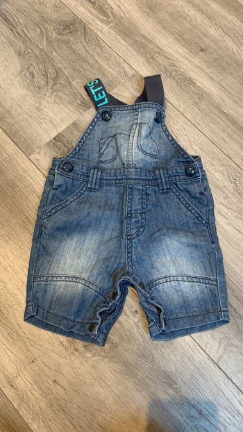 Salopette été garçon 12 mois