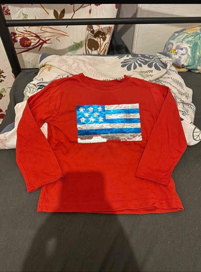 Tee-shirts ML garçon taille 3 ans🐿️