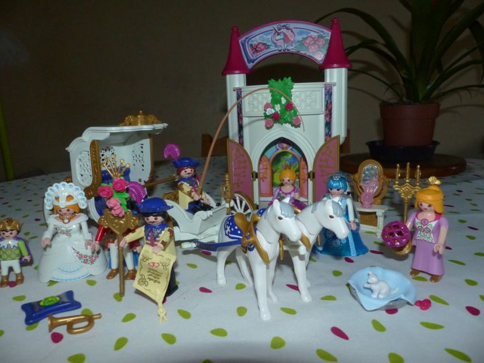 Playmobils lot mariage princier avec caleche etc - photo numéro 2