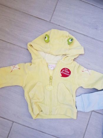 Lot gilet capuche garçon 3mois