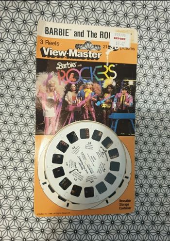 View Master Barbie and the rockers