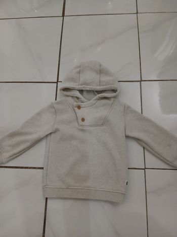 Pull garcon en coton taille 37 mois  marque kiabi