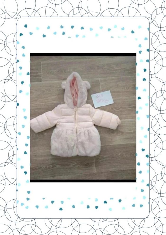 Manteaux doudoune blouson 6/9 mois / giubbino cappotto 6/9 mesi