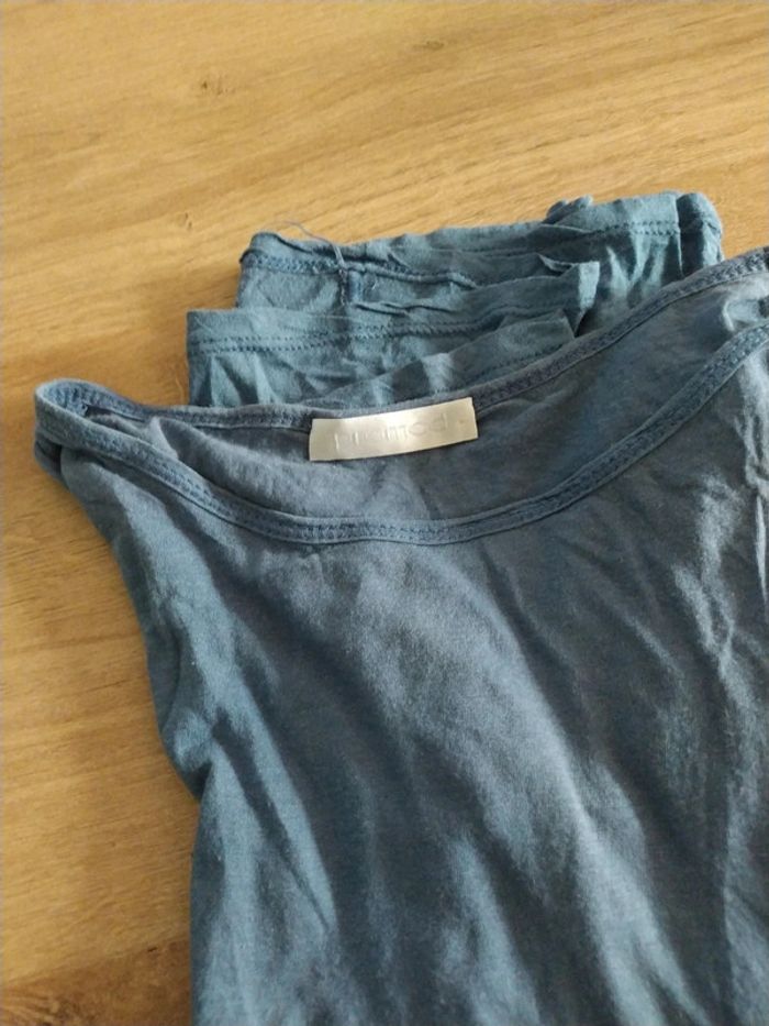 Sous pull fin bleu - photo numéro 2