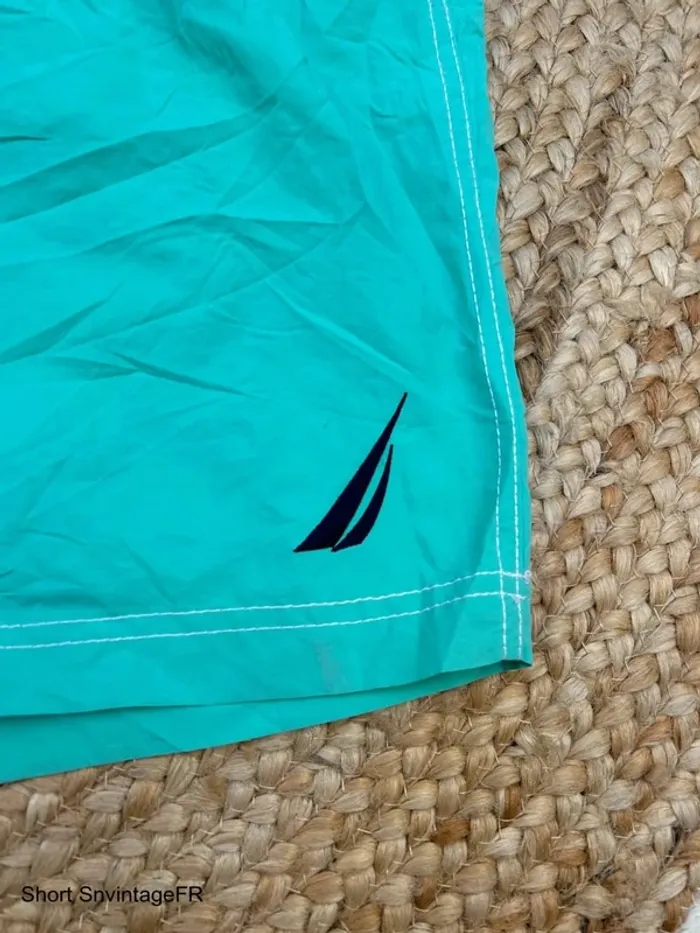 Short de Bain Nautica Turquoise Homme Taille XL | Très Bon État | Swimwear Été – SM949 - photo numéro 6
