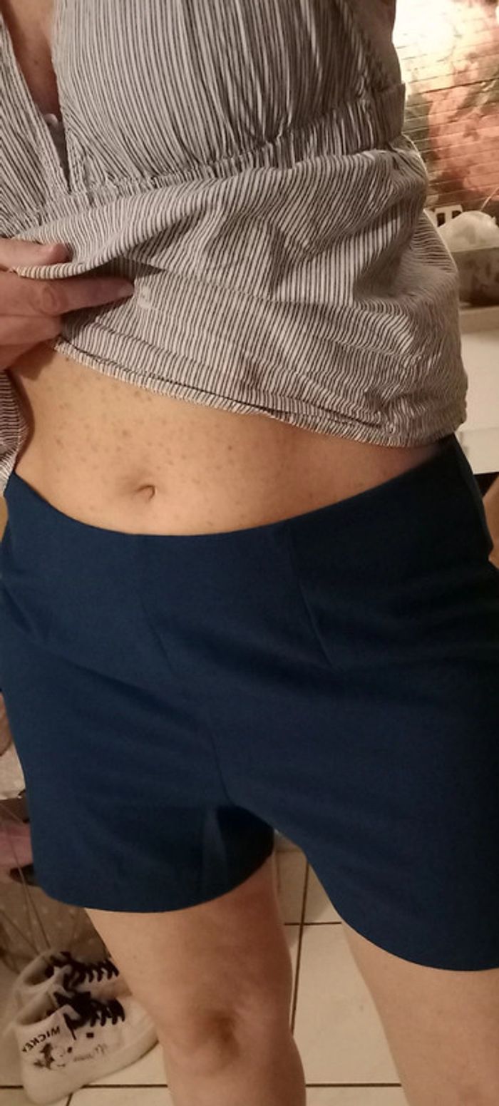 Short court bleu toi 42 neuf vintage