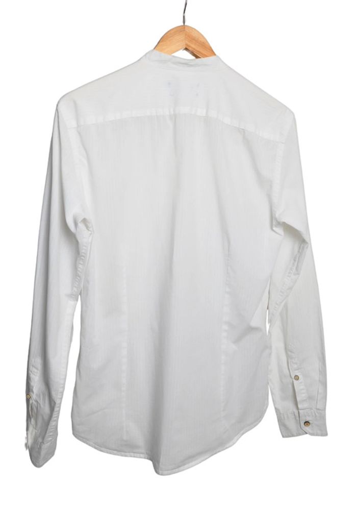 Chemise Blanche Col Officier – 100% coton Celio – Taille S - photo numéro 5