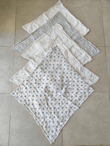 Lot 5 langes bébé