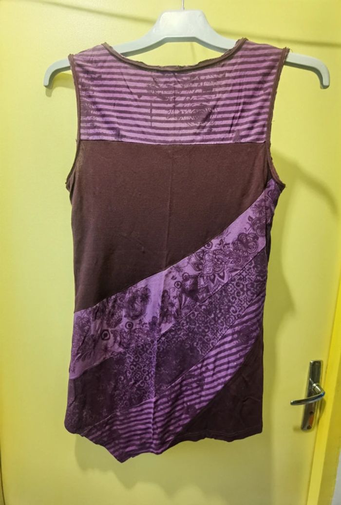 Débardeur violet Assymétrique - photo numéro 8