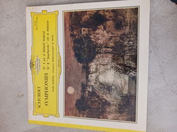 Symphonies N°5 En Si Bémol Majeur Et N°8 Inachevée En Si Mineur Vinyl 33T