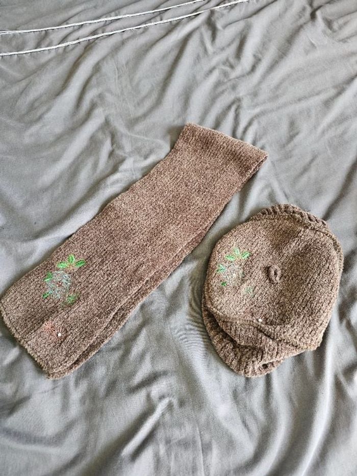 Bonnet + écharpe