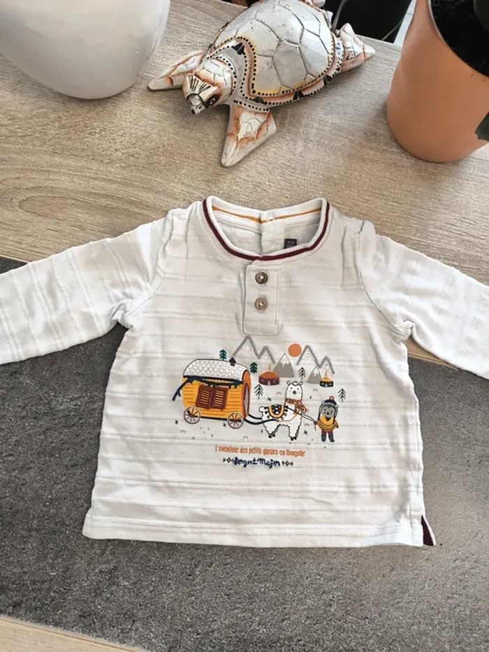 Ensemble 2 pièces garçon 12 mois sergent major - photo numéro 10