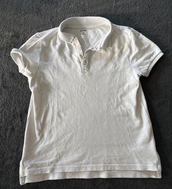 Polo blanc 8 ans