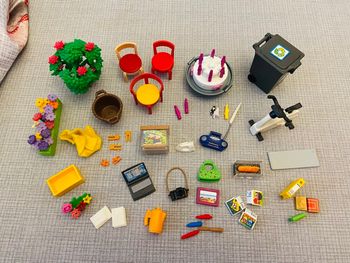 Lot accessoires maison playmobil 