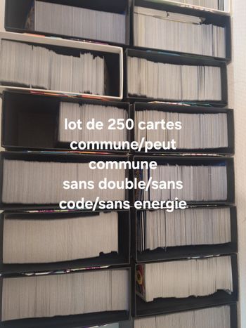 Lot de cartes pokemon