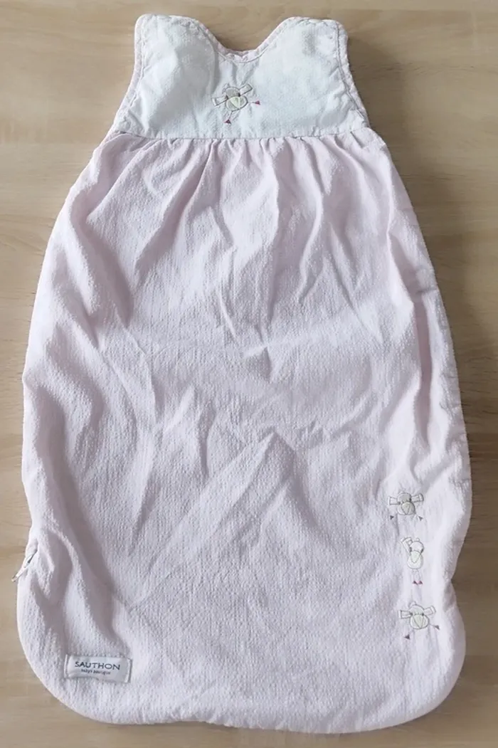 Gigoteuse sauthon rose 0/6 mois