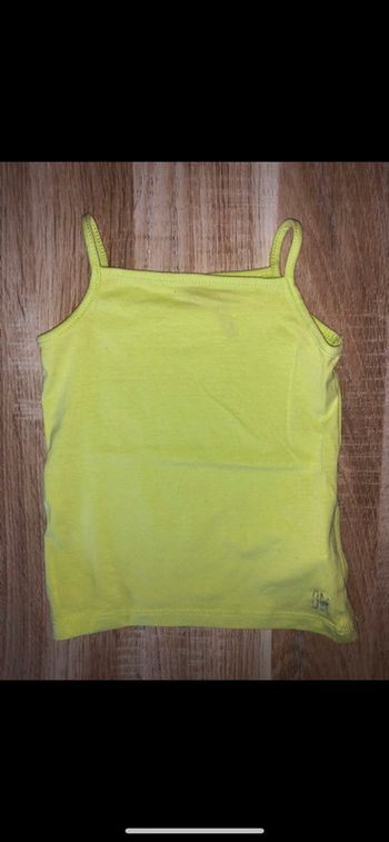 Debardeur orchestra jaune