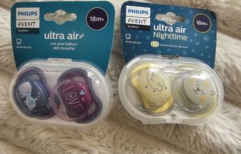 Lot de 4 sucettes 🍭 orthodontiques Avent Neufs