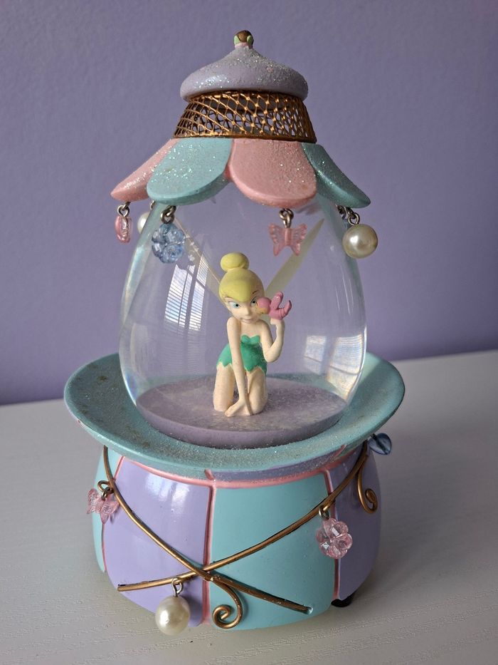 Snowglobe musicale Disney fée Clochette.