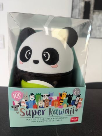 Trousse legami panda super kawaii xxl