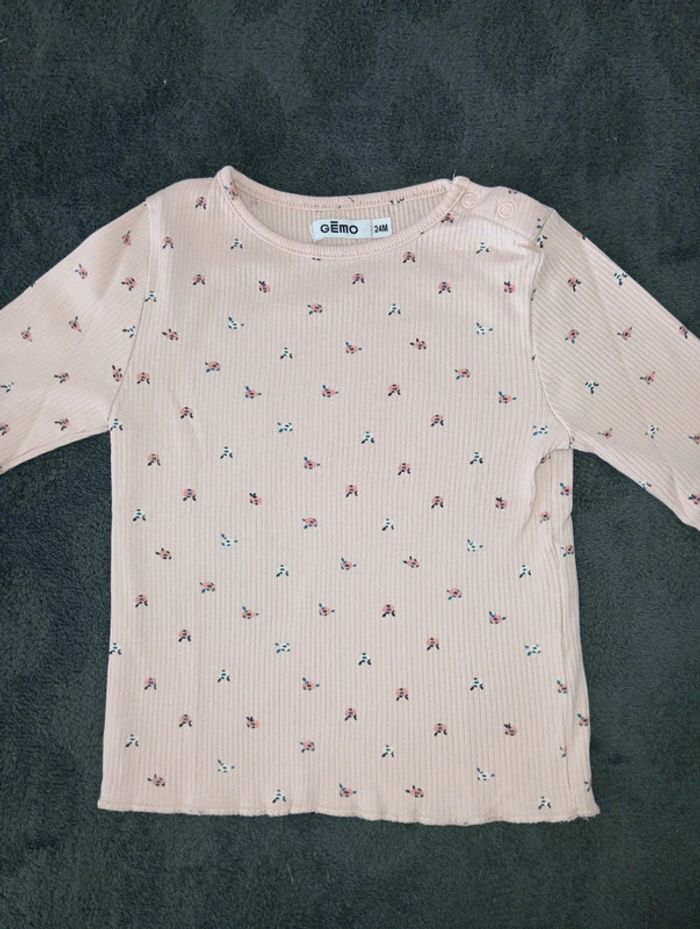T-shirt à manches longues 24 mois