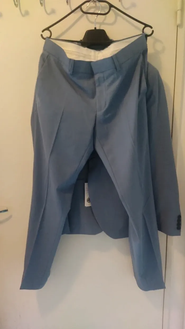 Isaac Dewhirst costume bleu clair taille 48 - photo numéro 8