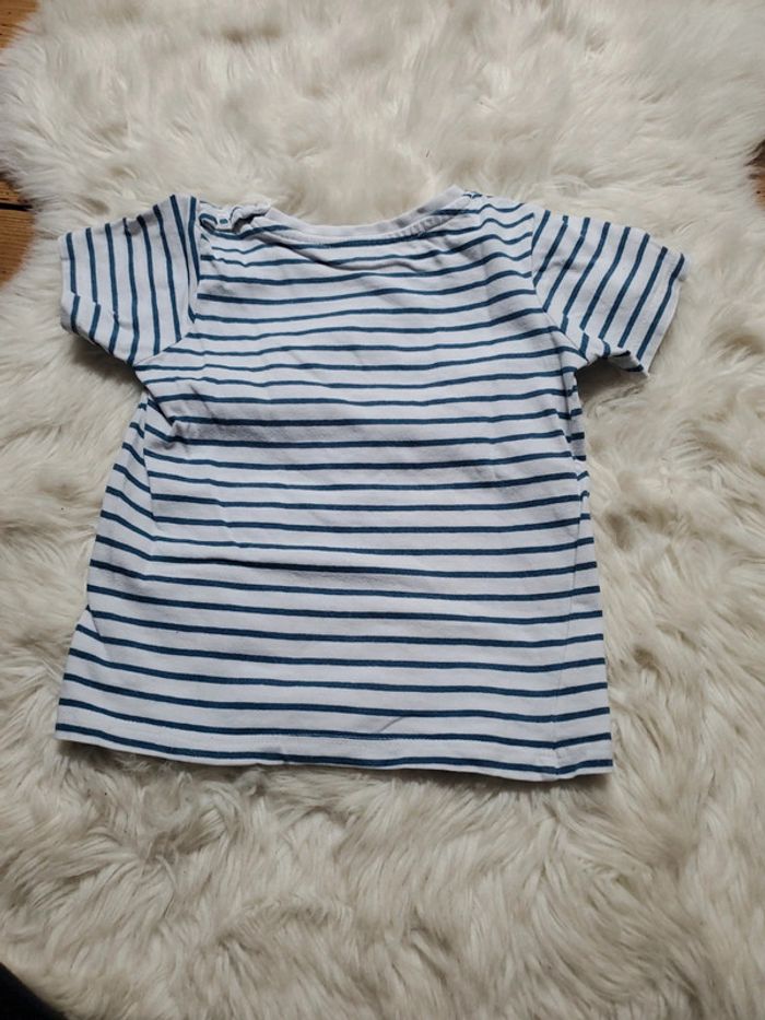 Lot de 2 tee-shirts MC 24 mois - photo numéro 7