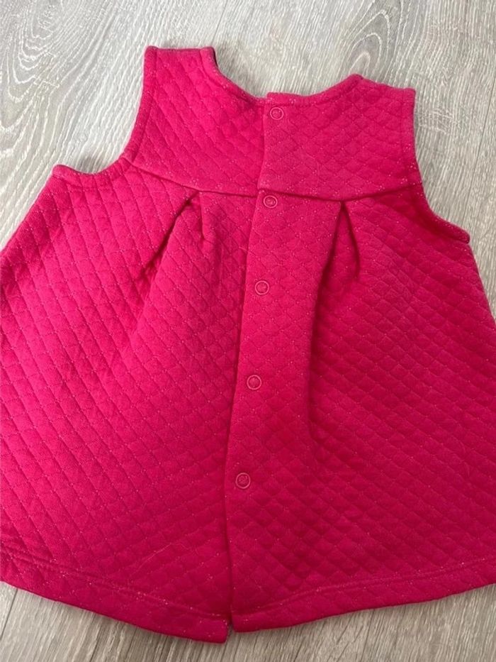Robe rose 3 mois bebe fille - photo numéro 3