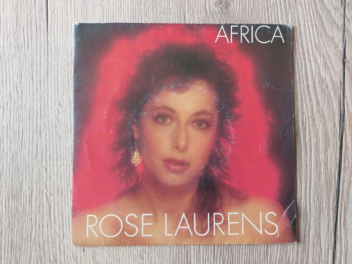 Disque vinyle 45 tours Rose Laurens Africa / Le coeur chagrin