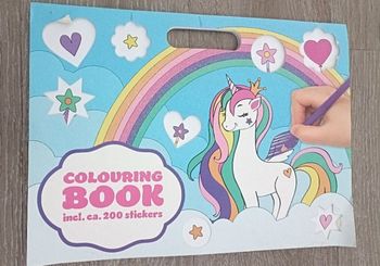 Cahier de Coloriage Licorne