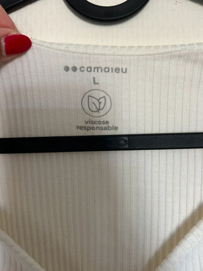 T shirt manche mi longue - photo numéro 2
