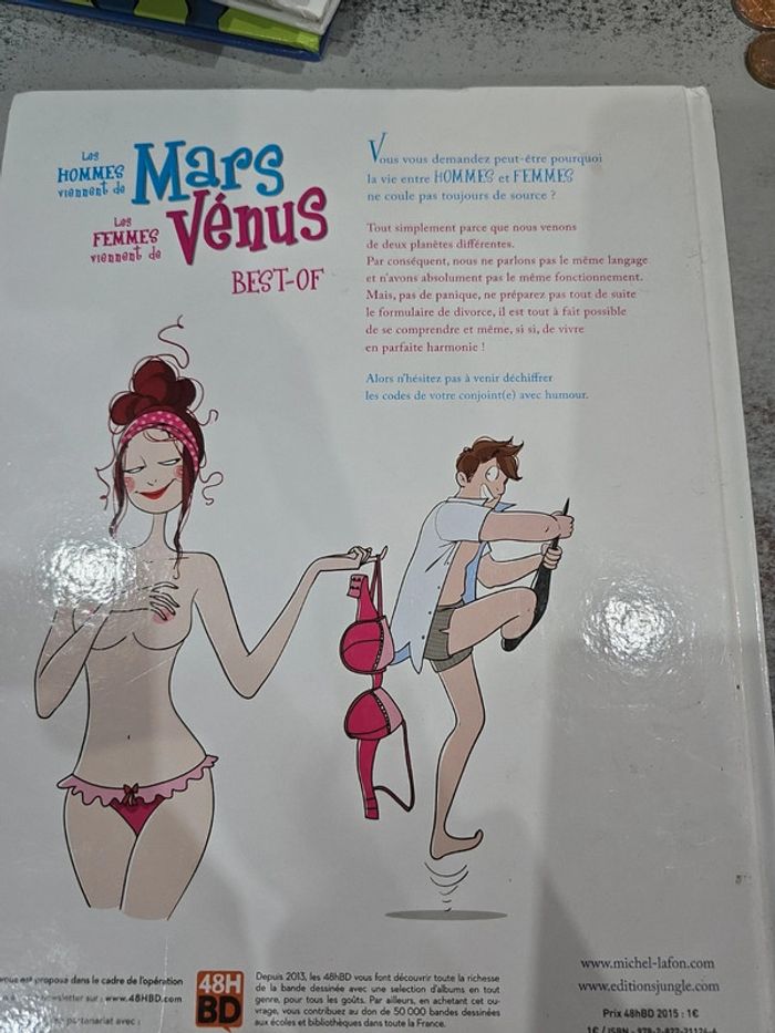 Bd Mars Venus #orianabllivre - photo numéro 4