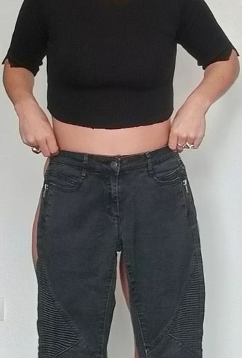 Jean skinny slim noir taille 38